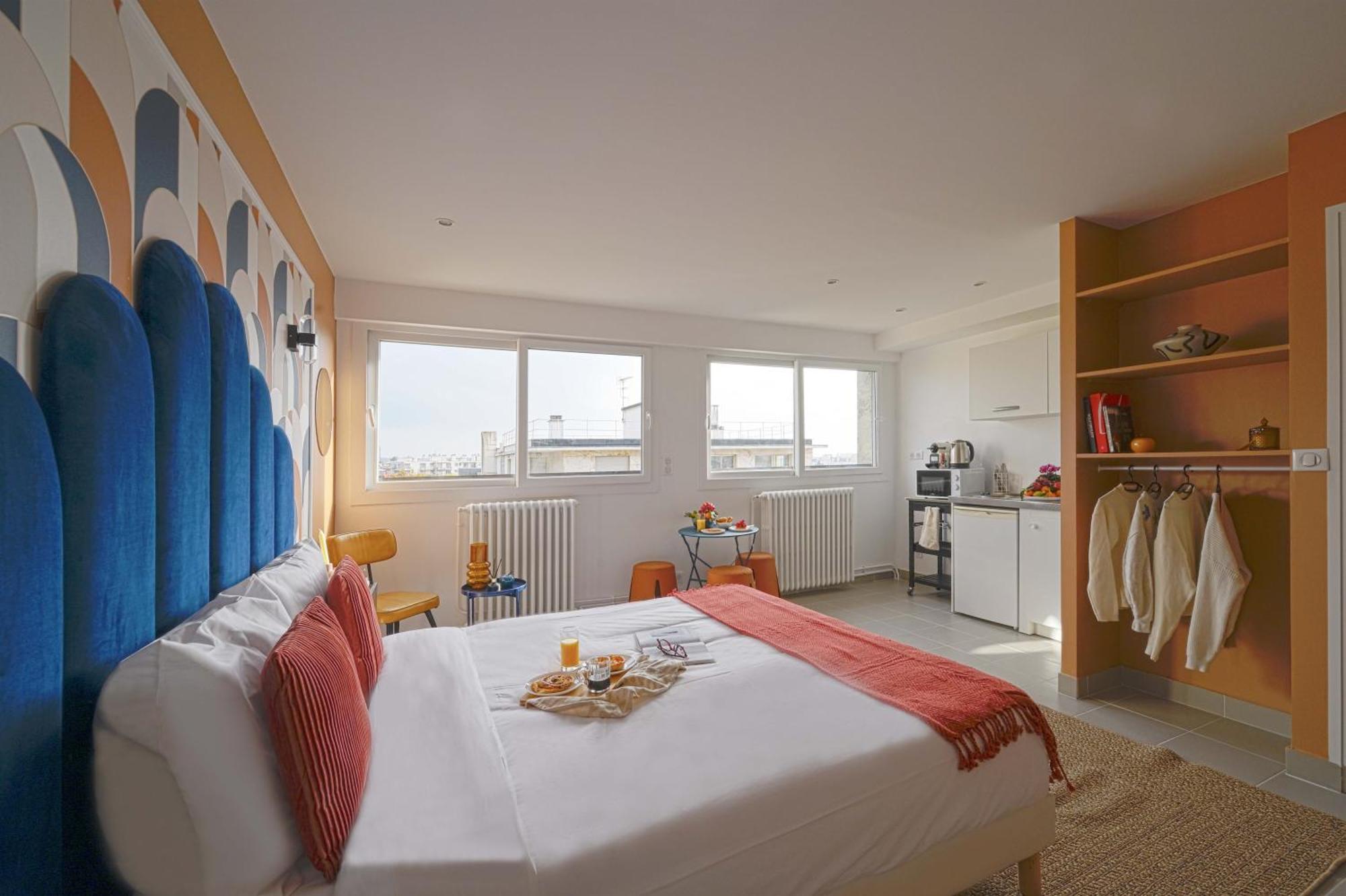 Modern Bright Apartment In Appart'Hotel Saint-Maur-des-Fossés Exterior foto