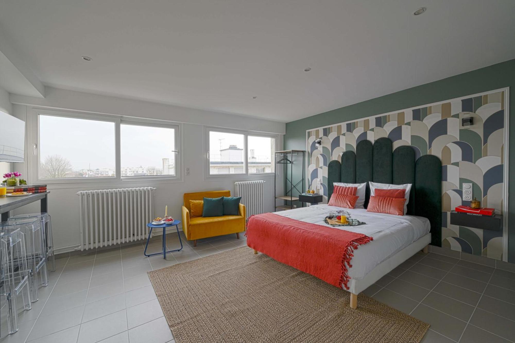 Modern Bright Apartment In Appart'Hotel Saint-Maur-des-Fossés Exterior foto